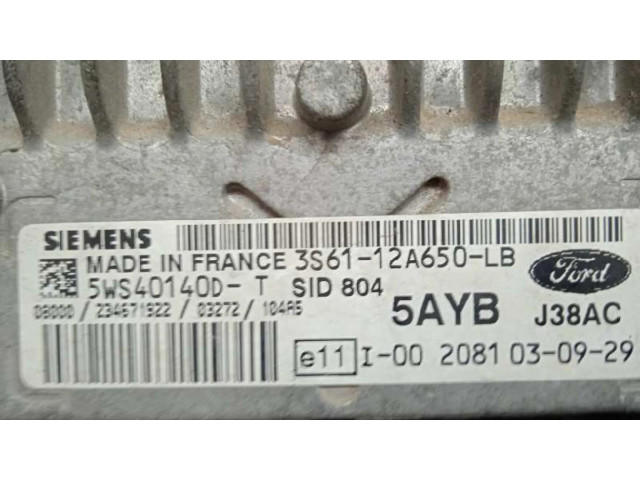 Řídící jednotka 3S6112A650LB, SIEMENS Mazda 2 2004