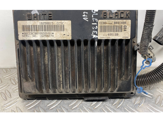 Блок управления двигателя 16258815, 16250279   Chevrolet Blazer