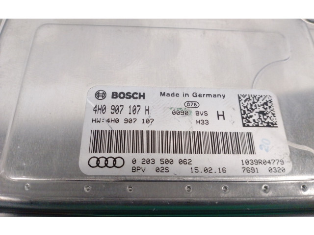 Блок управления 4H0907107H   Audi A6 C7