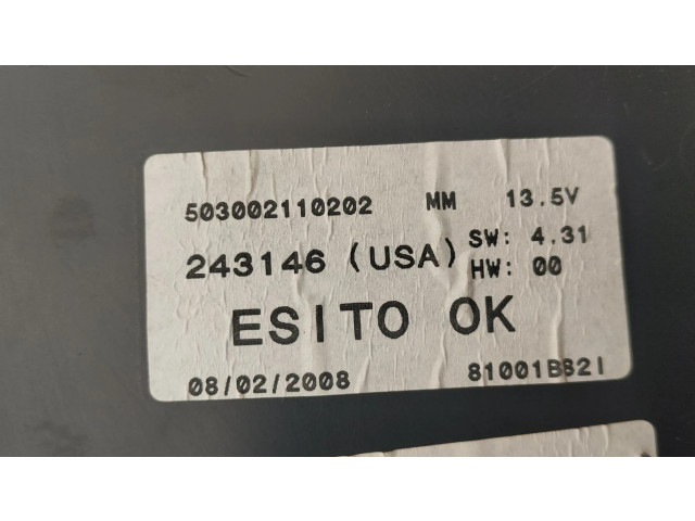 Přístrojová deska  Maserati GranTurismo 2008 243146  