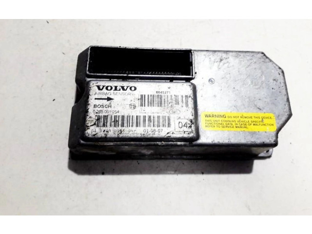 Блок подушек безопасности 0285001254, 8645271 Volvo S60