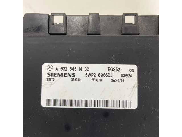 Блок управления коробкой передач A0325451432, 5WP20005DJ   Mercedes-Benz E W211