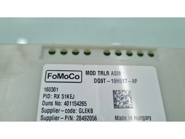 Блок управления двигателя DG9T19H517AF, MODULOELECTRONICO   Ford Ranger