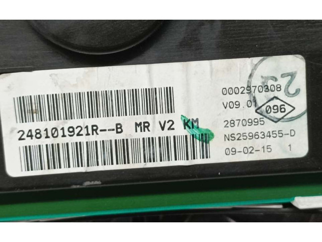 Панель приборов 248101921R, JOHNSONCONTROLS Dacia Lodgy