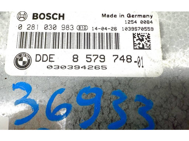 Řídící jednotka 0281030983, 8579748 BMW 3 F30 F35 F31 2018