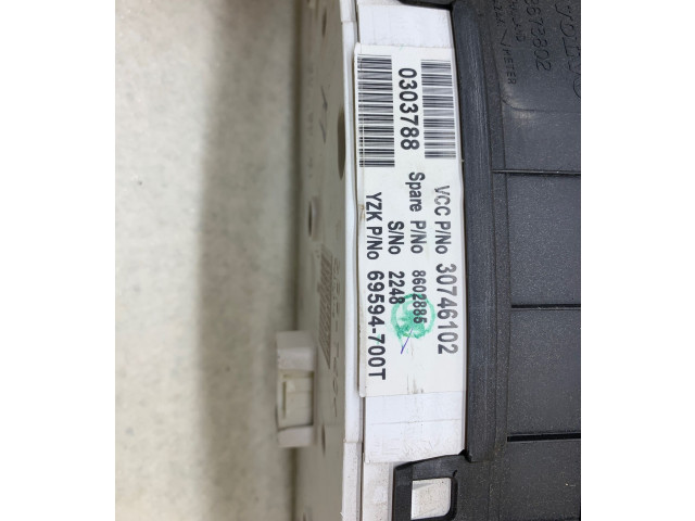 Панель приборов 30746102, 8602885 Volvo S60