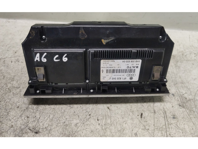 Блок управления климат-контролем 4F1820043J   Audi A6 S6 C6 4F