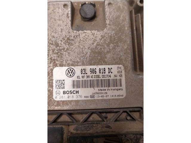 Řídící jednotka 0281018376, 03L906018DC Volkswagen Caddy 1996