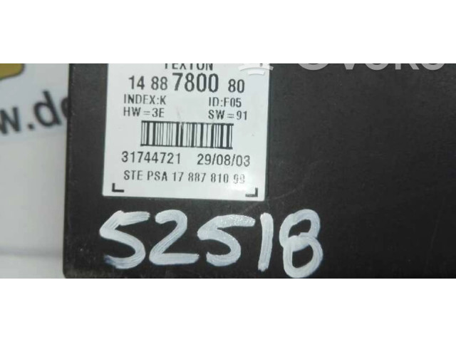 Блок управления 1488780080, 52518   Citroen C8