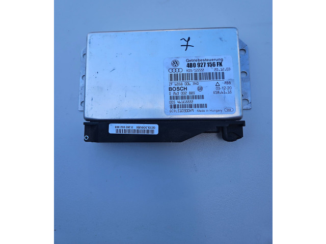 Блок управления коробкой передач 4B0927156FK, 0260002885 Audi A6 S6 C5 4B