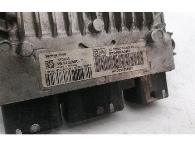 Блок управления 9660300280, 9660300280   Citroen C2