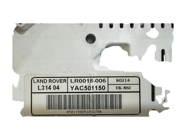 Přístrojová deska Land Rover Freelander 2005 LR0018006, L31404