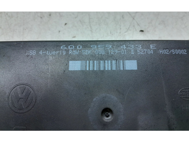 Блок комфорта 6Q0959433E Skoda Fabia Mk1 (6Y)