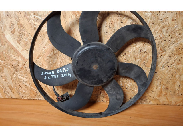 Вентилятор радиатора 6R0121207 Skoda Rapid (NH)