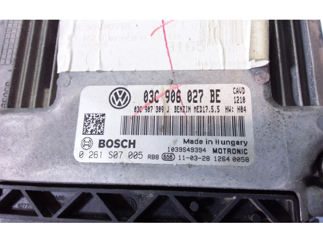 Блок управления двигателем Блок управления 03C906027BE, 03C906027BE Volkswagen Jetta VI