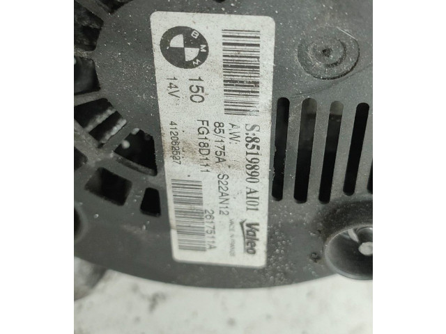 Pojistková skříňka Генератор 8519890AI01, FG18D111 BMW 1 F20 F21 2012