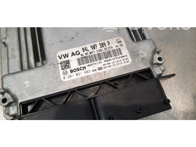 Блок управления двигателя 04L907309P Skoda Kodiaq