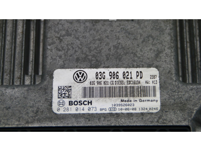Řídící jednotka 03G906021PD Volkswagen Caddy 2010