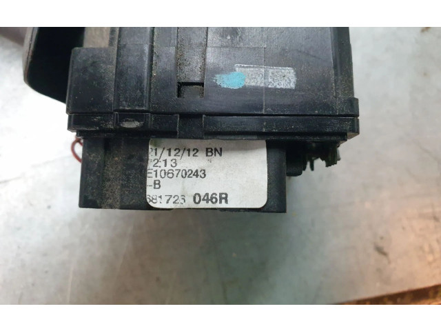 Включатель скорости стеклоочистителей 681726046R, E10670243 Dacia Lodgy