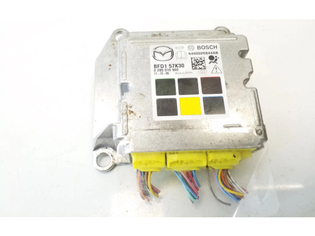 Блок подушек безопасности BFD157K30, 0285010960 Mazda 3 II