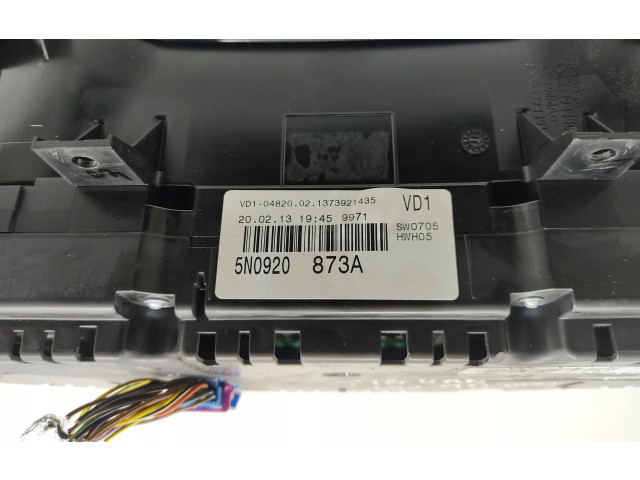 Přístrojová deska Volkswagen Tiguan 2012 5N0920873A