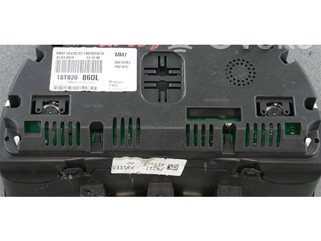 Панель приборов 1ST920860L, 1ST920860L Skoda Citigo