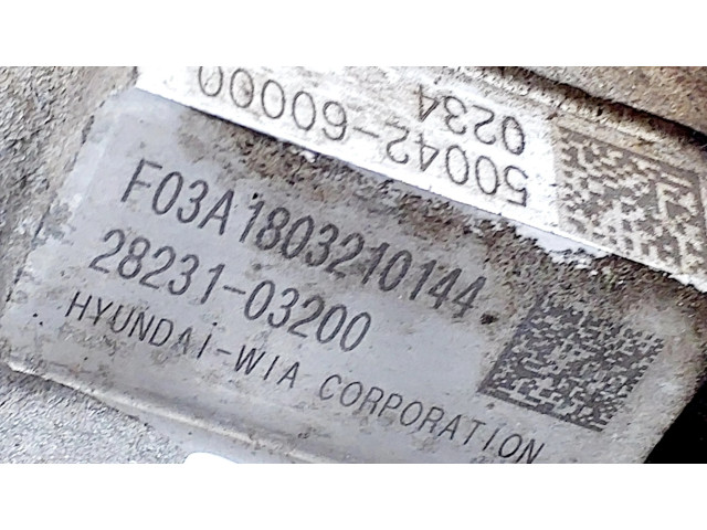  Турбина KIA Ceed 1.4 2823103200, 3940003AB0         