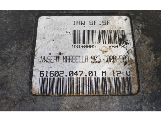 Řídící jednotka 6160204701 Seat Marbella