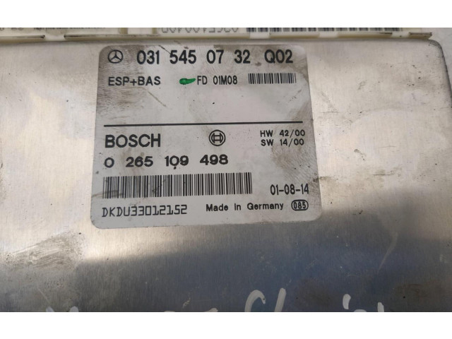 Блок управления АБС 0315450732Q02   Mercedes-Benz E W210
