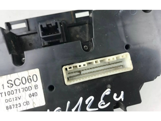 Блок управления климат-контролем 72311SC060   Subaru Forester SH