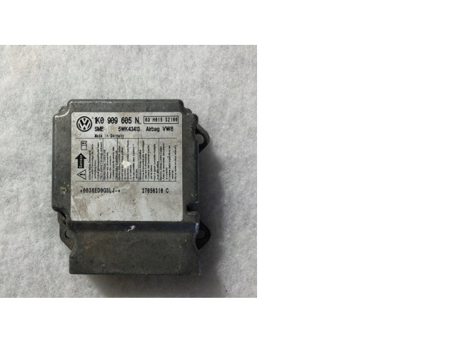 Блок подушек безопасности 1K0909605N Audi A4 S4 B8 8K
