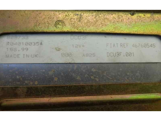 Řídící jednotka 46760545, 004999GSG   Fiat Punto (188) 1999