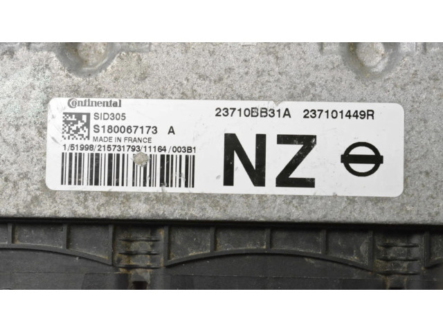 Řídící jednotka S180067173 Nissan Qashqai 2010