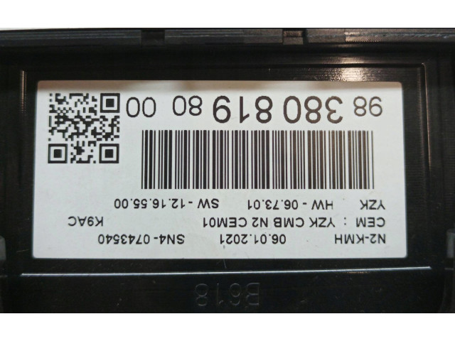 Přístrojová deska Citroen Berlingo 2021 9838081980