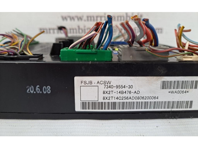 Блок предохранителей 8X2T-14B476-AD, 8X2T-14B476-AD Jaguar XF X250