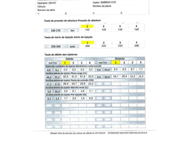Форсунка 1980L3 Peugeot 3008 I