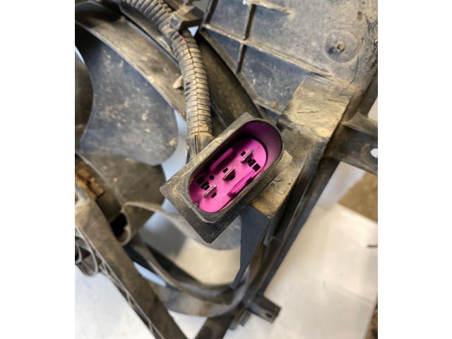 Вентилятор радиатора     1J0959455F, L076A40    Audi A3 S3 8L 