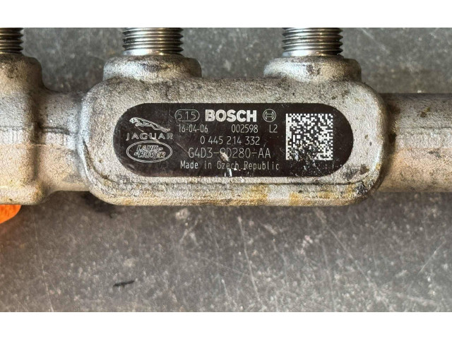 Топливная рампа G4D3-9D280-AA Jaguar XF для двигателя 204DTD