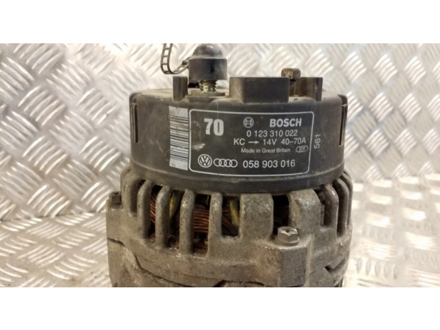 Генератор 0123310022, 058903016 Audi A4 S4 B5 8D 1.6