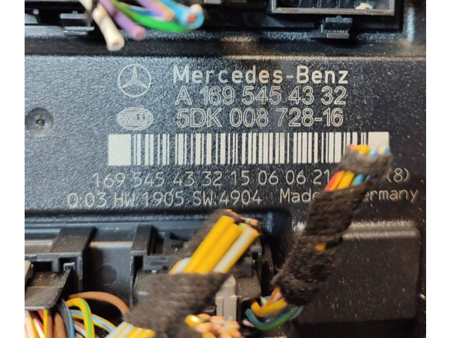 Блок комфорта A1695454332 Mercedes-Benz A W169