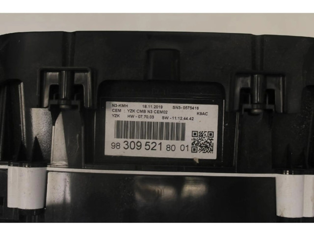 Přístrojová deska  Citroen Berlingo 2018   