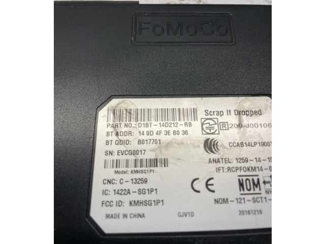 Блок управления D1BT14D212RB, B017701   Ford B-MAX