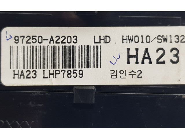 Блок управления климат-контролем 97250A2203, 97250A2203WK KIA Ceed