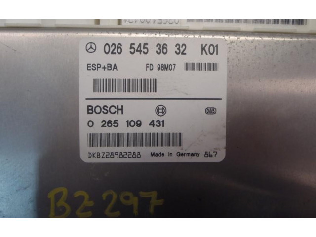 Блок управления    Mercedes-Benz A W168