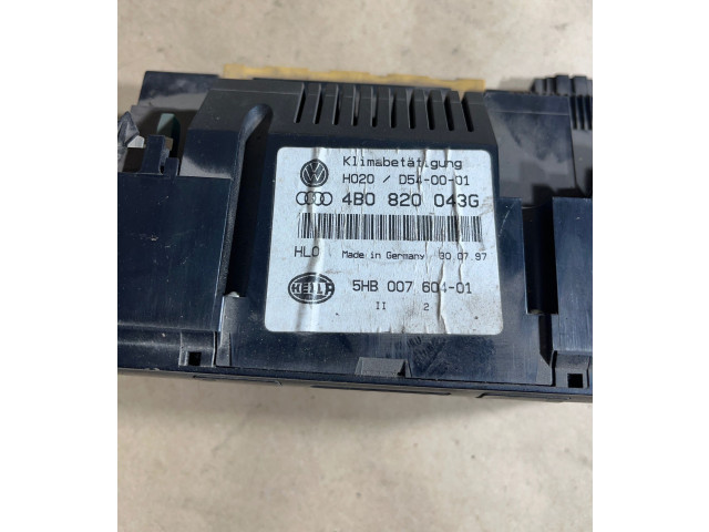 Блок управления климат-контролем 4B0820043G, 5HB00760401   Audi A6 S6 C5 4B