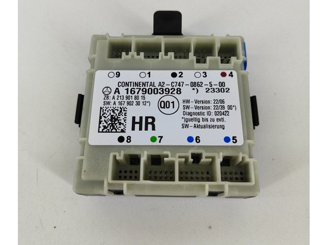 Блок управления дверью A1679003928, A2139018015 Mercedes-Benz GLE W167