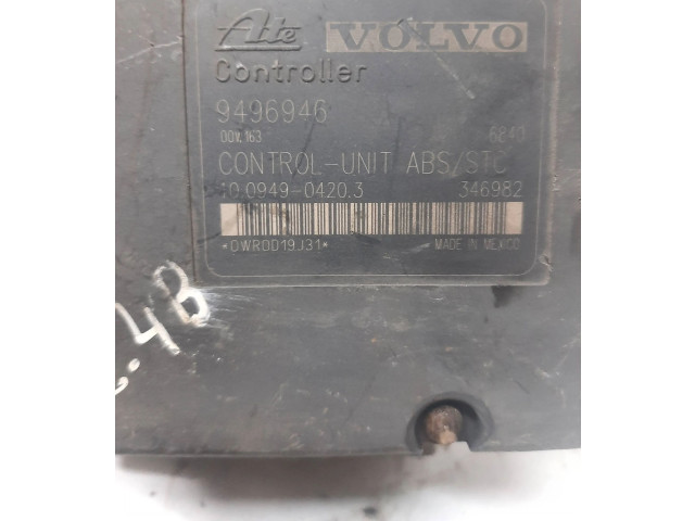 Блок АБС 9496945, 112301   Volvo  V70  2000 - 2004 года