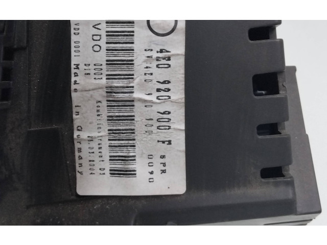 Přístrojová deska Audi A8 S8 D3 4E 2004 4E0920900F