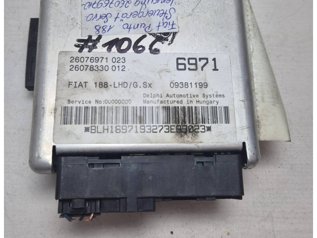    Рулевая рейка 26076971023, 26078330012   Fiat Punto (188) 1999 - 2010 года