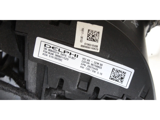 Руль Peugeot 2008 I  2013-2019 года 98084115ZD      